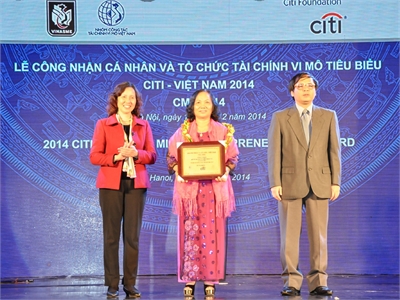 Tổ chức TCVM Thanh Hóa vinh dự nhận giải thưởng CMA năm 2014