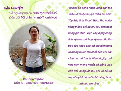 Câu chuyện về người phụ nữ dân tộc thiểu số đến với TCVM Thanh Hóa